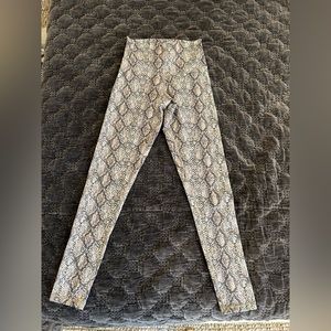 DYI Snake Print Leggings